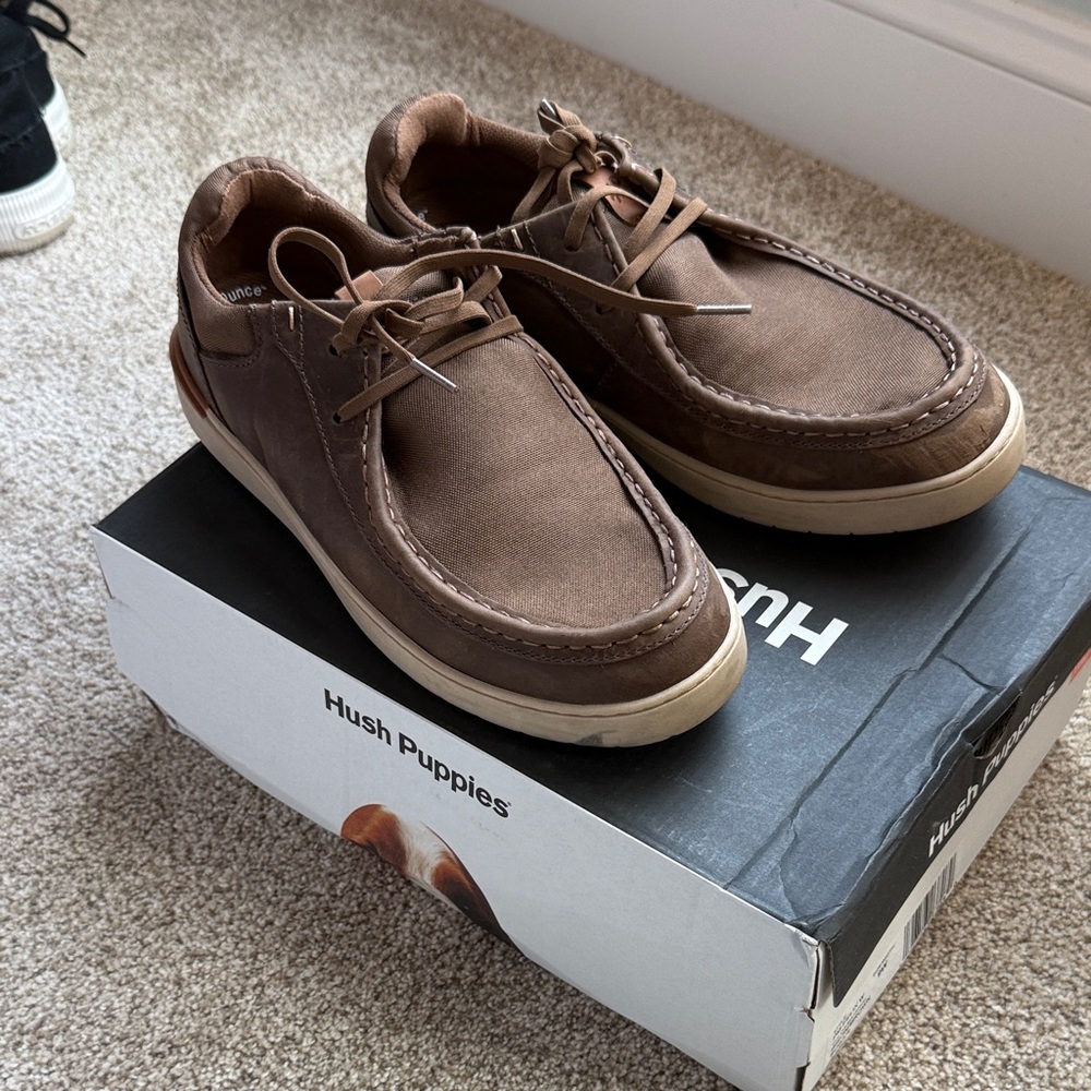 Hush Puppies Men's Tan Loafers